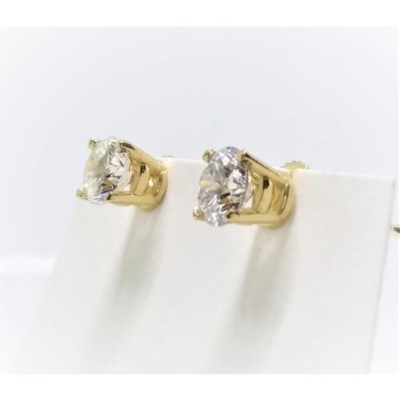 1/2 carat Diamond Studs - Picture 2 of 9